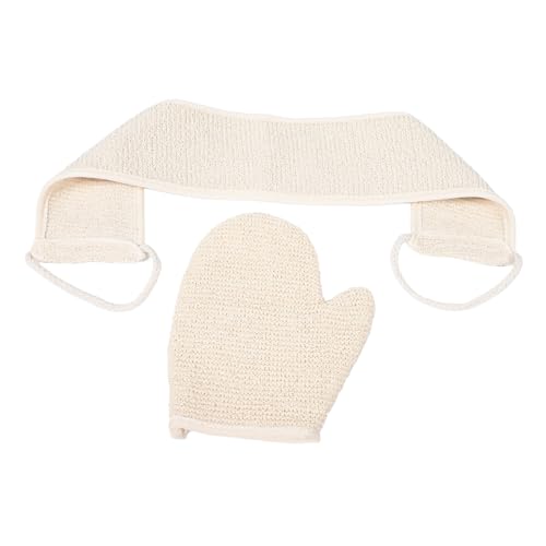 VALICLUD Waschbare Handschuhe Aus Sisal Für Dusche Tiefenpeelinghandschuh Stoffhandschuhe Zum Peeling Körperpeeling-schrubber Peelinghandschuh Für Männer Massagehandschuhe von VALICLUD