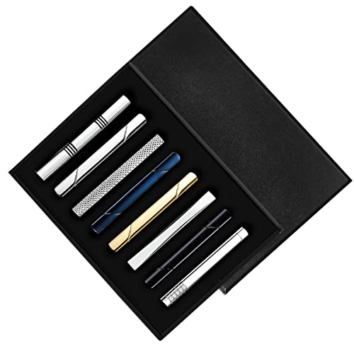 VALICLUD 8-teiliges Krawattenklammer-set – Krawattenklammern Für Männer Schicke Krawatte Und Stilvoll VALICLUD 8-teiliges Krawattenklammer-set – Krawattenklammern Für Männer Schicke Krawatte Und Stilvoll von VALICLUD