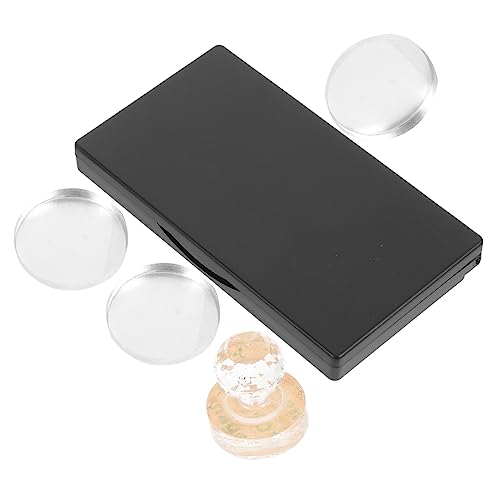 VALICLUD 1 Satz Lidschatten-Box Highlighter Make-up Kosmetik-Organizer-Lidschatten Auge Paletten für Lidschatten Make-up-Paletten leer leere Palette doppelseitiges Klebeband von VALICLUD