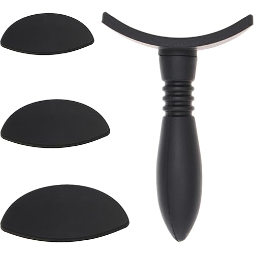 VALICLUD 1 Satz Lidschatten-stempel Make-up- Bunt Werkzeug Für Die Augen Klein Lidschatten-applikatoren Lidschatten- -schwammspitze Kieselgel Black von VALICLUD