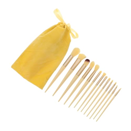 VALICLUD 1 Satz Makeup Pinselset Teilig mit Puder Samtiger Professionelle Schminkwerkzeuge für Foundation Lidschatten Highlighter Tragbar für Reisen von VALICLUD