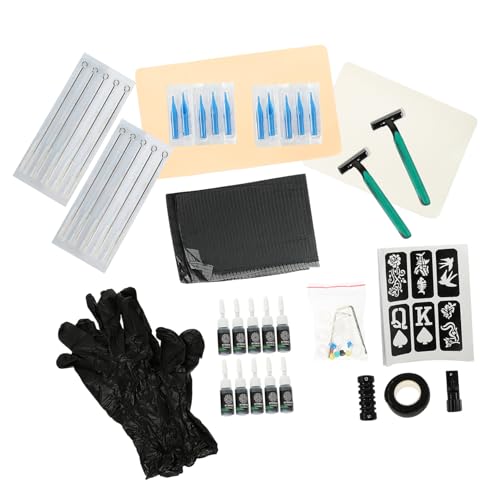 VALICLUD 1 Satz Multifunktionales Tattoo für Anfänger Teiliges Diy Tattoo Kit mit Stiftablage und Tragbar aus Langlebigem für Präzises Arbeiten von VALICLUD