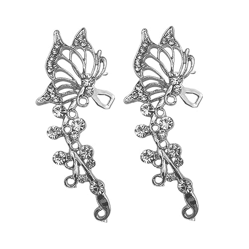 VALICLUD 1 Satz Ohrringe für Frauen Silberne Ohrstecker mit Funkelnden Strasssteinen Partys Besondere Anlässe Ansprechend Ohrschmuck VALICLUD 1 Satz Ohrringe für Frauen Silberne Ohrstecker mit Funkelnden Strasssteinen Partys Besondere Anlässe Ansprechend Ohrschmuck von VALICLUD