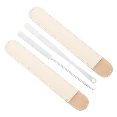 VALICLUD 1 Satz Palettenstab Gesicht Pulver Stiftung Kissen-Grundlage Werkzeug Foundation-Mischpigment koreanisches Spachtel-Make-up Grundierungsspatel Leder VALICLUD 1 Satz Palettenstab Gesicht Pulver Stiftung Kissen-Grundlage Werkzeug Foundation-Mischpigment koreanisches Spachtel-Make-up Grundierungsspatel Leder von VALICLUD