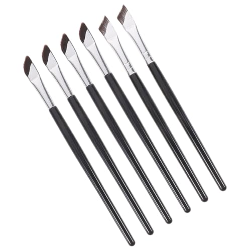 VALICLUD 1 Satz Präzisions Augenbrauen und Eyeliner Pinselset Teilig mit Schrägem Design für Präzises Make Up für Anfänger und Profis Vielseitig Einsetzbar für Make Up und Concealer von VALICLUD