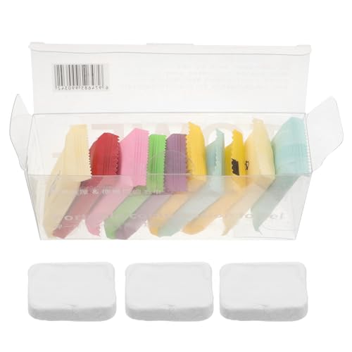 VALICLUD 14stücke Komprimierte Handtücher Einweg-reisehandtücher Camping Wandern Reisen Gesichtsmaske Baumwolle Klein Leicht von VALICLUD