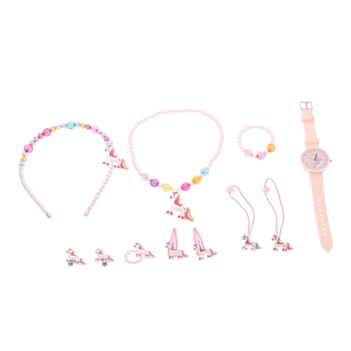 VALICLUD Einzigartiges Schmuckset – Halskette Armband Haargummis Und Uhr Für Den Geburtstag Von Mädchen Festliche von VALICLUD