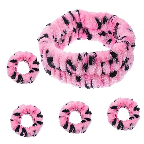 VALICLUD 1 Satz Wasserdichte Leoparden Make Up Haarbänder und Handgelenk Bänder für Teiliges aus Schmink und Wasch Haarbändern für Gesichtspflege und Spa VALICLUD 1 Satz Wasserdichte Leoparden Make Up Haarbänder und Handgelenk Bänder für Teiliges aus Schmink und Wasch Haarbändern für Gesichtspflege und Spa von VALICLUD