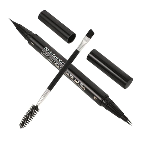 VALICLUD Wasserfester Wildaugenbrauenpinsel Praktischer Augenbrauenstift Lang Anhaltender Augenbrauenstift Für Damen Präziser Eyeliner-pinsel Fein von VALICLUD
