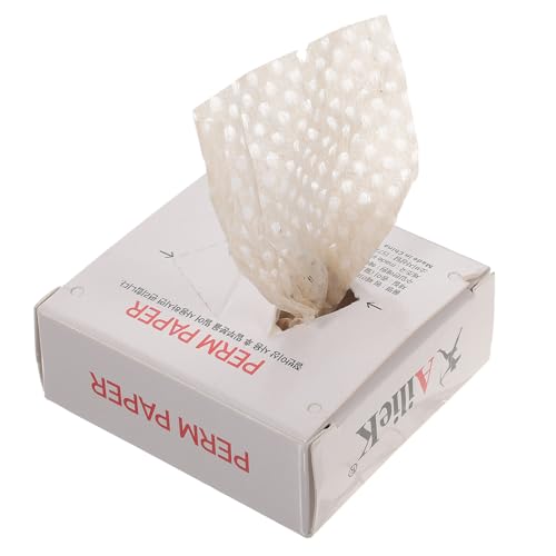 VALICLUD Dauerwelle Papier Friseurpapier Haar Salon Liefert Wasseraufnahme Styling Werkzeug Friseursalonbedarf Dauerwellenwerkzeug Dauerwellenpapier von VALICLUD