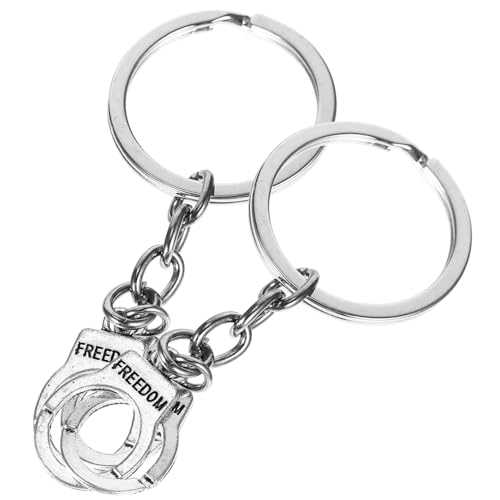 VALICLUD 1paar Einzigartige Schlüsselanhänger Aus Stilvolle Schlüsselringe Kreative Schlüsseldekoration Für Zu Geburtstagen Valentinstag Weihnachten Und Mehr von VALICLUD