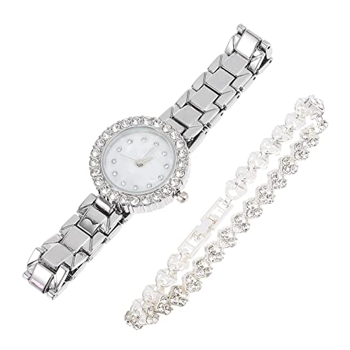 VALICLUD 1 Set Uhrenarmband Kombination Elegantes Armband Uhrenarmband Damen Armband Damen Armband Damen Armbanduhr Temperament Armbanduhr Diamant Damenuhr VALICLUD 1 Set Uhrenarmband Kombination Elegantes Armband Uhrenarmband Damen Armband Damen Armband Damen Armbanduhr Temperament Armbanduhr Diamant Damenuhr von VALICLUD