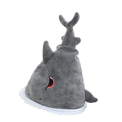 VALICLUD Lustiger Haifischkopf Hut Niedliches Karneval Kostü Accessoire Für Fotos Party Und Festlichkeiten von VALICLUD