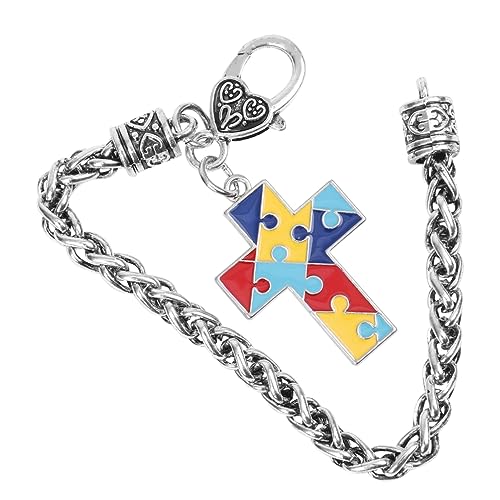 VALICLUD 1 Stück Alloy Armband Buntem Design Modisches Armband für Erwachsene Geometrisches für Partys Reisen Strand Urlaub Angenehmer Hautkontakt Langlebig nicht Verformbar Einfach von VALICLUD