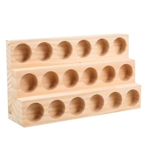 VALICLUD 1 Stück Aufbewahrungsbox für ätherische Öle Flasche Ätherisches Öl steht Gestell Parfüm Diffusor Nagelpolitur ätherische Ölanzeigestand ätherische Öle Rack Organizer hölzern Khaki VALICLUD 1 Stück Aufbewahrungsbox für ätherische Öle Flasche Ätherisches Öl steht Gestell Parfüm Diffusor Nagelpolitur ätherische Ölanzeigestand ätherische Öle Rack Organizer hölzern Khaki von VALICLUD