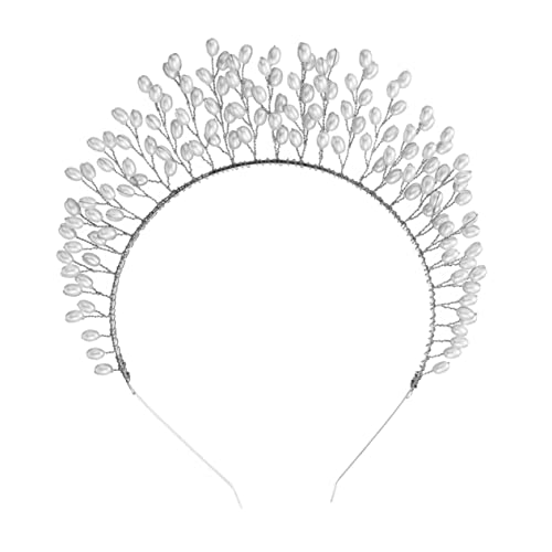 VALICLUD 1 Stück Brautjungfernkrone Hochzeitskrone Hochzeit Haarreifen Hochzeitskopfschmuck Mode Kopfbedeckung Hochzeit Braut Tiara Brautstirnband Tiara-Krone für Frauen Legierung Silber VALICLUD 1 Stück Brautjungfernkrone Hochzeitskrone Hochzeit Haarreifen Hochzeitskopfschmuck Mode Kopfbedeckung Hochzeit Braut Tiara Brautstirnband Tiara-Krone für Frauen Legierung Silber von VALICLUD