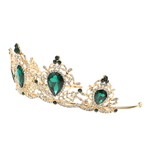 VALICLUD Braut Hochzeit Kopfschmuck Filigrane Krone Mädchen Tiara Krone Kopfschmuck Für Mädchen Hochzeit Brautkrone Schmuck Für Besondere Anlässe von VALICLUD