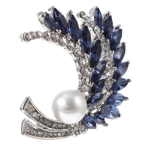 VALICLUD Mode Kristall Revers Pin Chic Breastpin Schal Corsage Frauen Legierung Brosche von VALICLUD