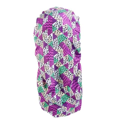 VALICLUD 1 Stück Damen Satin Bonnet Schlafhaube Verstellbare Bequeme Mütze für Nachtpflege und Schönheitspflege für Kopfgrößen Schützend und Praktisch für Glatte Haare von VALICLUD