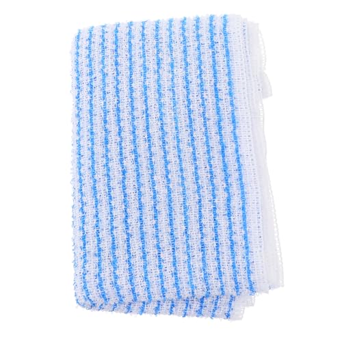 VALICLUD 1 Stück Exfoliating Back Washcloth Badehandtuch für Gründliche Körperreinigung Doppelseitig für Tägliche Anwendung Wiederbelebung Trockener Haut von VALICLUD
