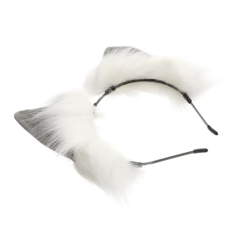 VALICLUD 1 Stück Faltbares Haarband mit Wolfsohren für Festival Cosplay und Partys Leicht Langlebig Fotorequisit für Besondere Anlässe von VALICLUD