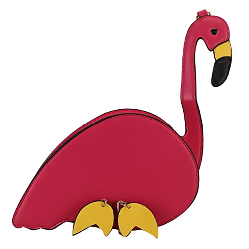 VALICLUD 1stk Flamingo-umhängetasche Umhängetaschen Für Damen Umhängetasche Für Damen Clutch Für Damen Damen-umhängetasche Damen Tasche Pu Eine Schulter Fräulein Handtasche von VALICLUD