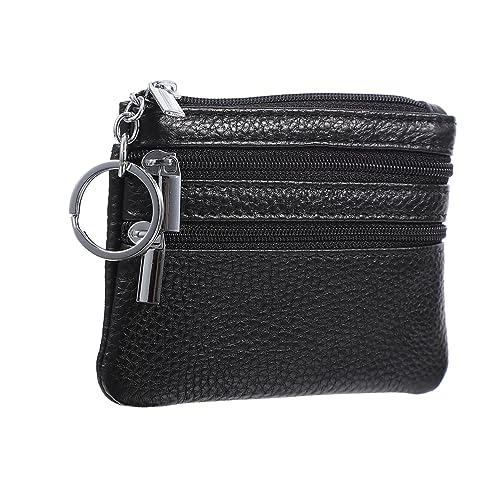 VALICLUD 1stück Multifunktionale Damen Geldbörse Elegante Handtasche Mit Schlüsselring Praktischer Münzbeutel Für Karten Schlüssel Und Bargeld Tragbar Und Stilvoll Damen Münzbörse von VALICLUD