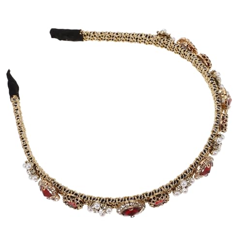 VALICLUD 1 Stück Haarreif aus Glitzer mit Feinen Perlen Damen Haar Accessoire für Besondere Anlässe oder Täglichen Gebrauch Langlebig und Komfortabel Partys von VALICLUD