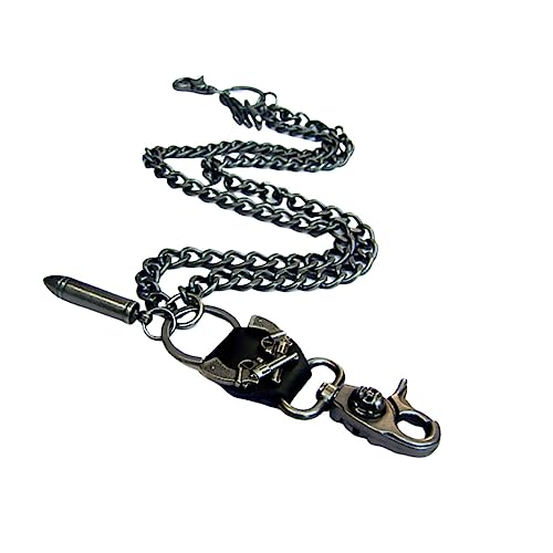 VALICLUD 1 Stück Hosenkette Metall für Jeans Punk Hip Hop Style Geldbörse Kette für Männer und Frauen Robuste und Langlebige Accessoires für Schlüssel und Kleine Gegenstände von VALICLUD