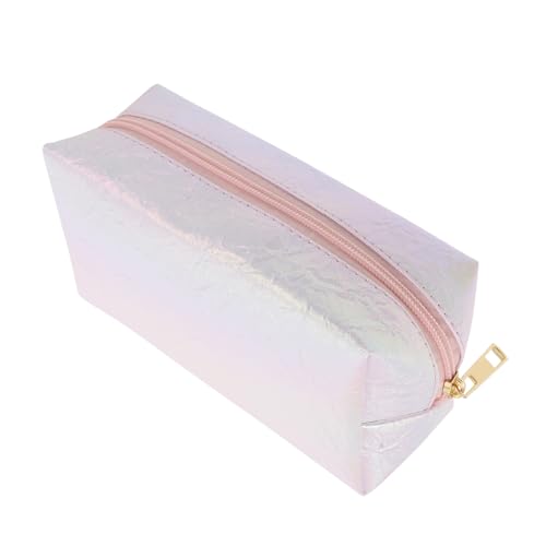 VALICLUD 1 Stück Kosmetiktasche aus PVC Einfache Make Up Aufbewahrungstasche für Persönliche Pflege Stilvolle Faltbare Organizer für Kosmetik und Alltagsgegenstände für Unterwegs von VALICLUD