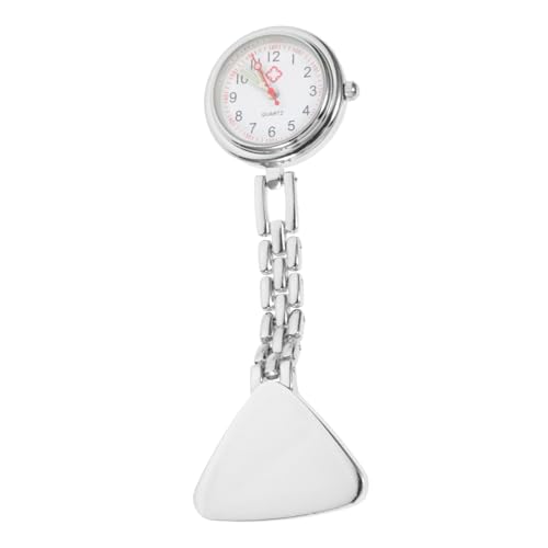 VALICLUD 1 Stück Leuchtende Metallschwester Uhr pro Watch taschenuhr Professionelle Uhr krankenschwesteruhr hinterleuchtet Damen Krankenschwester Uhr ältere Uhr aus Legierung Quarz Silver VALICLUD 1 Stück Leuchtende Metallschwester Uhr pro Watch taschenuhr Professionelle Uhr krankenschwesteruhr hinterleuchtet Damen Krankenschwester Uhr ältere Uhr aus Legierung Quarz Silver von VALICLUD