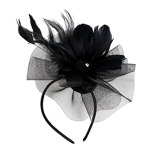 VALICLUD 1stück Kreativer Haarschmuck Aus Netzstoff Mit Blumenform Elegantes Accessoire Für Partys Hochzeiten Und Festivals Vielseitig Einsetzbar Für Damen Und Mädchen von VALICLUD