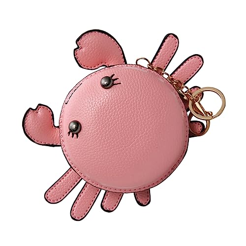VALICLUD 1 Stück Münzbrieftasche Anhänger Süßes Kleines Portemonnaie Mini-geldbörse Geldbeutel Münzbeutel Für Damen Münze Clutch-geldbörsen Für Damen Für Frauen Kartenetui Damen Rosa von VALICLUD