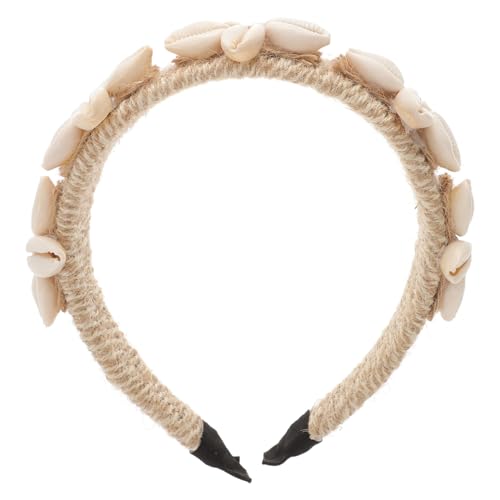 VALICLUD Muschel Kopfschmuck Damen Haarreif Muschel Stirnband Mädchen Kopfschmuck Braut Kopfbedeckung Kreative Party Accessoires von VALICLUD