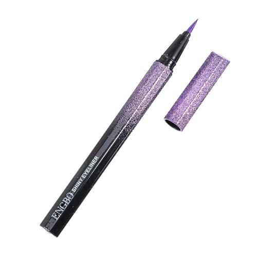 VALICLUD 1 Stück Pearl Eyeliner Eyeliner-Stift für Frauen dünner Eyeliner wasserfester Eyeliner-Stift wischfester Eyeliner Perlglanz-Eyeliner Eyeliner für Mädchen Plastik Violett von VALICLUD