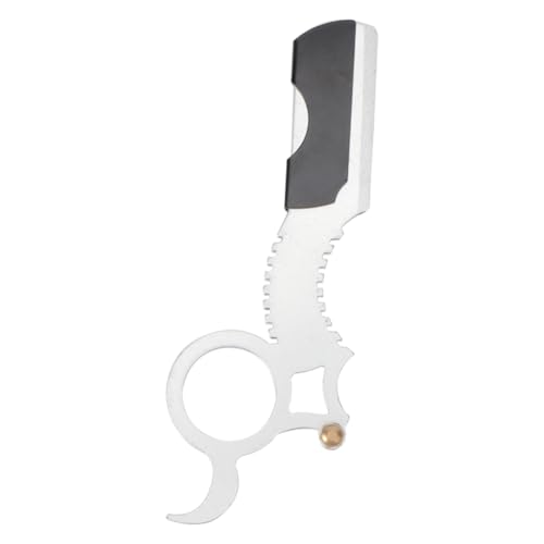 VALICLUD 1 Stück Rasierer Handbuch Rasiermesser Bart Rasiermesser Rostfreier Stahl von VALICLUD