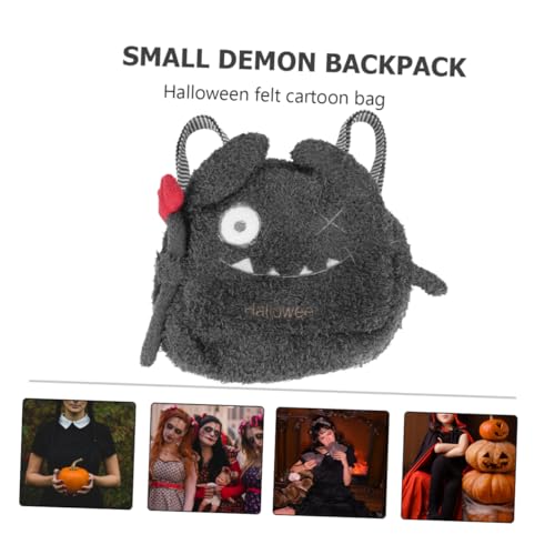 VALICLUD 1 Stück Rucksack Filz für Strapazierfähige Umhängetasche für Reisen Dunkelgrau Jungen Großer Stauraum für Schulbedarf Persönliche Dinge von VALICLUD