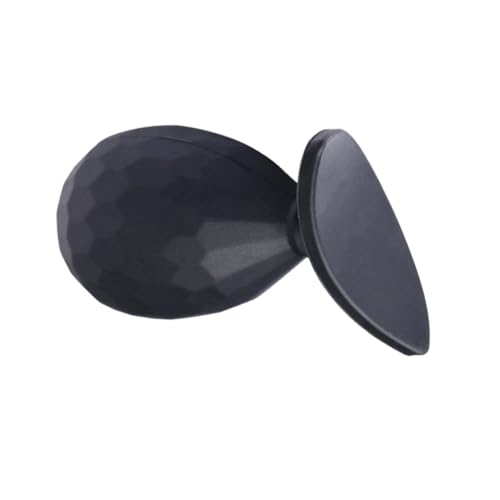 VALICLUD Silikon-lidschatten-siegel Tragbares Make-up-tool Praktischer Lazy-lidschatten-stempel Silica-gel-lidschatten-stempel Reines Silica-schwarz Schwarz von VALICLUD