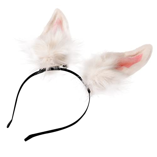 VALICLUD 1 Stück Süßes Plüsch Hasenohren Haarband für Cosplay und Partys Lustige Kopfbedeckung für Fotos und Festliche Anlässe Leicht und Bequem zu Tragen von VALICLUD