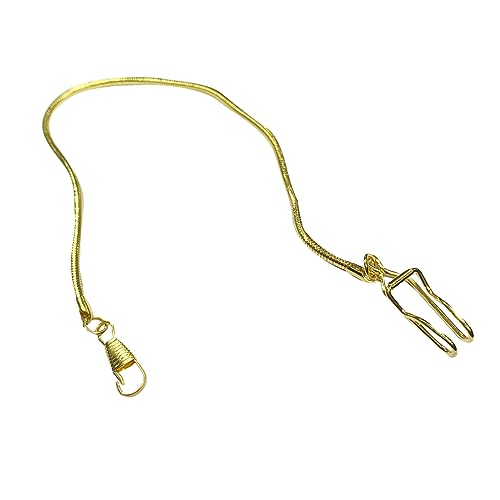VALICLUD 1 Stück Taschenuhrenkette Herrenuhr Weste Ketten Herren Herrentaschenuhren Damengürtel Vintage-Gürtel Taschenuhrenhalter Kettenglied Goldkordel Aus Metall Zum von VALICLUD
