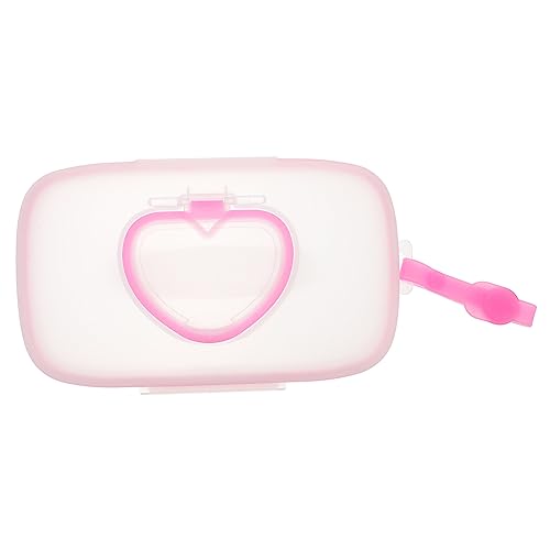 VALICLUD 1 Stück Tragbare Feuchttuchbox für Kinderwagen Kompakte Aufbewahrung für Babytücher für Unterwegs Leicht und Vielseitig Einsetzbar mit Robustem Trageband Geeignet für Kinderwagen von VALICLUD