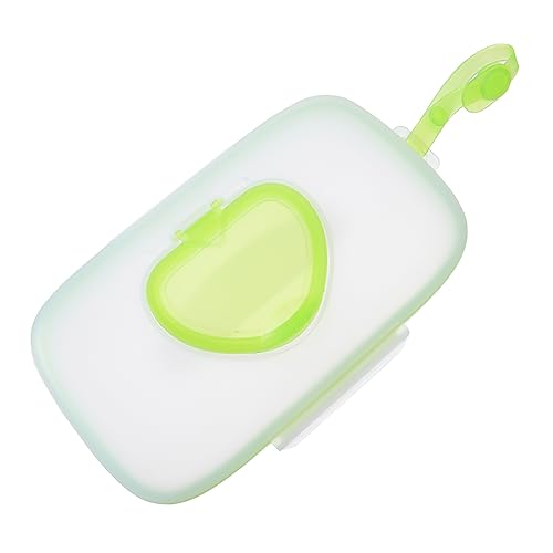 VALICLUD 1 Stück Tragbarer Feuchttuchspender für Hängende Box für Kinderwagen für Unterwegs Aufbewahrung von Babyfeuchttüchern Grün mit Praktischem Design von VALICLUD
