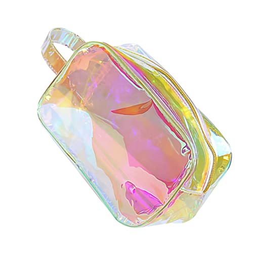 VALICLUD 1stk Kulturbeutel Tragbarer Kosmetikbeutel Transparent Kosmetiktaschen wasserdichte Make-up-Handtasche Buggy-Tasche Waschtasche Für Unterwegs Reisen Geländewagen Bilden von VALICLUD