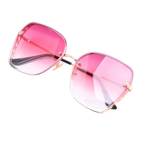 VALICLUD 1 Stück Trendige Metallische Sonnenbrille Stilvolle Brille Modische Sonnenbrille Damen Sonnenbrille Strandbrille Sonnenbrille Für Den Strand von VALICLUD