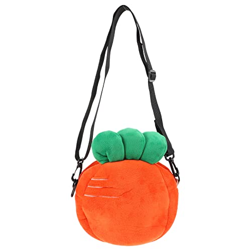 VALICLUD 1 stück Karotte plüsch Tasche schicke mädchen schulterbeutel dekorative Handy Taste Tasche Cute von VALICLUD