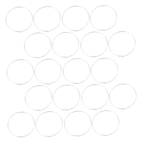 VALICLUD 10paar Runde Große Creolen Für Damen Flache Creolen Aus Leichten Materialien Große Runde Ohrringe Für Hochzeiten Partys Und Alltag von VALICLUD