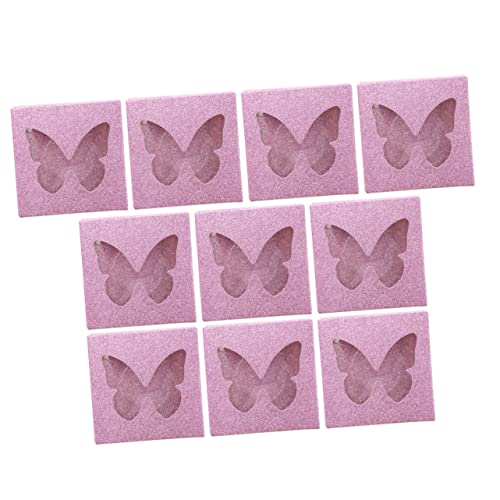VALICLUD 10 Satz Leere Wimpern Aufbewahrungsboxen Tragbare Wimpern Organizer Zartes Wimpernetui für Falsche Transparentes Design Halter für Make Up von VALICLUD