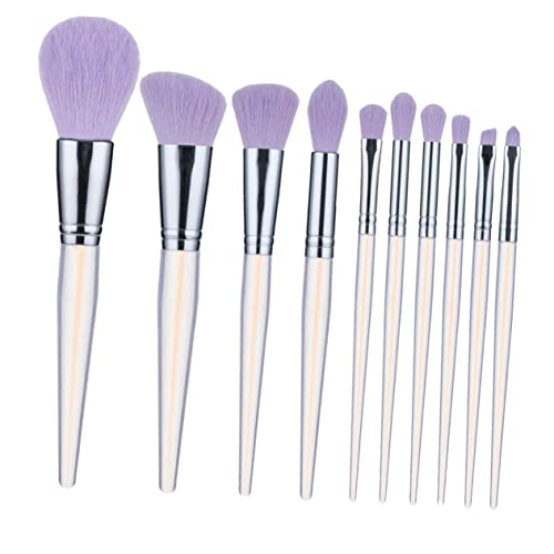 VALICLUD 10stücke Kosmetik Pinselset Mit Make-up-pinseln Für Gesichtspuder Und Lidschatten in Verschiedenen Für Reisen Und Make-up-tools von VALICLUD