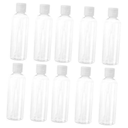 VALICLUD 10 Stück 100ml Leere Plastikflaschen für Reisekosmetik Nachfüllbare Flaschen für Lotion Shampoo Make Up Entferner Auslaufsicher für Reisen und Alltag VALICLUD 10 Stück 100ml Leere Plastikflaschen für Reisekosmetik Nachfüllbare Flaschen für Lotion Shampoo Make Up Entferner Auslaufsicher für Reisen und Alltag von VALICLUD