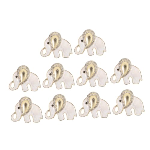 VALICLUD 10 Stück Kawaii Broschen mit Funkelnden Strasssteinen Metall Anstecknadeln für Damen Modische Tier Broschen Schmuck Accessoires für Blusen Schals Taschen und Jacken von VALICLUD